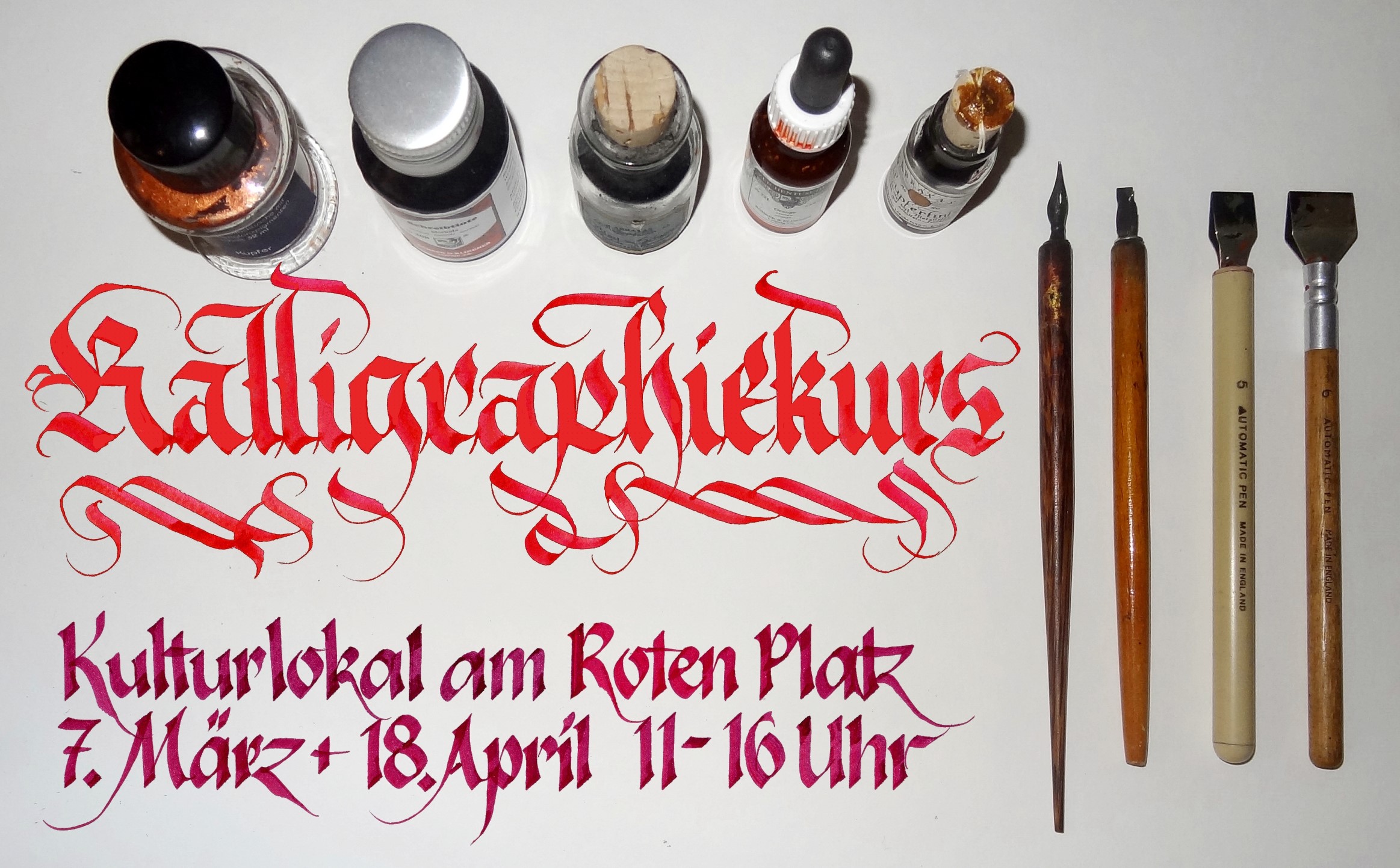 Workshop: Kalligraphie Basics ll