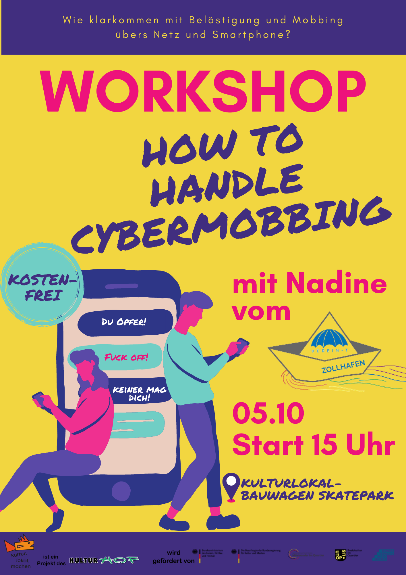 Workshop Cybermobbing